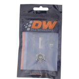 DeatschWerks 6AN ORB Male Plug Fitting with 1/8in NPT Gauge Port - Anodized DW Titanium thumbnail 3