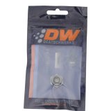 DeatschWerks 6AN ORB Male Plug Fitting with 1/8in NPT Gauge Port - Anodized DW Titanium thumbnail 4
