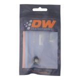 DeatschWerks 6AN ORB Male Plug Fitting with 1/8in NPT Gauge Port - Anodized Matte Black thumbnail 3
