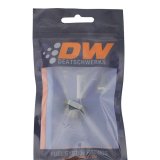 DeatschWerks 8AN ORB Male Plug Fitting with 1/8in NPT Gauge Port - Anodized DW Titanium thumbnail 3