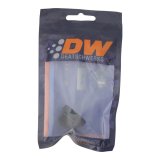 DeatschWerks 10AN ORB Male Plug Fitting with 1/8in NPT Gauge Port - Anodized Matte Black thumbnail 4