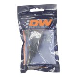 DeatschWerks 8AN Male Flare to Straight 3/8in Single Hose Barb - Anodized Matte Black thumbnail 4