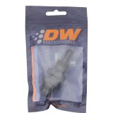 DeatschWerks 8AN Male Flare to Straight 5/16in Single Hose Barb - Anodized Matte Black thumbnail 4