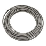 DeatschWerks 6AN Stainless Steel Double Braided CPE Hose - 50ft thumbnail 1