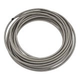 DeatschWerks 8AN Stainless Steel Double Braided CPE Hose - 50ft thumbnail 1