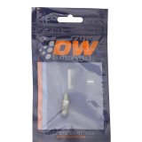 DeatschWerks 4AN Male Flare to 1/16in NPT Male - Anodized Stainless Steel thumbnail 3