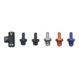 DeatschWerks Universal Venturi Siphon Jet 5/16in Hose Barb to 6AN ORB Female - Anodized Matte Black thumbnail 2
