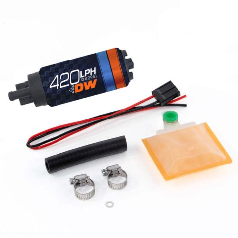 DeatschWerks DW420 Series 420lph In-Tank Fuel Pump w/ Universal Install Kit thumbnail 2