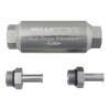DeatschWerks 3/8in 10 Micron 70mm Compact In-Line Fuel Filter Kit thumbnail 3