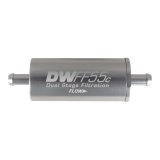DeatschWerks 5/16in 10 Micron 55mm In-Line Fuel Filter Kit thumbnail 1