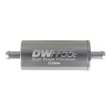 DeatschWerks 5/16in 10 Micron 55mm In-Line Fuel Filter Kit thumbnail 2