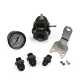 DeatschWerks DWR1000C AFPR + Pressure Gauge + 6AN & 8AN fittings - Anodized Black thumbnail 1