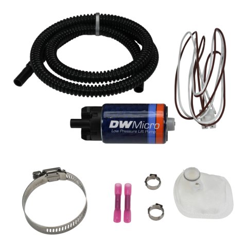 DeatschWerks DW Micro Series 210lph Low Pressure Lift Fuel Pump w/ Universal Install Kit thumbnail 2