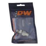 DeatschWerks 6AN Male Flare to 3/8in Hardline Compression Adapter - Includes 1 Olive Insert thumbnail 2