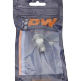 DeatschWerks 6AN Male Flare to M16 X 1.5 Male Metric Adapter (Incl. Crush Washer) - Titanium thumbnail 3