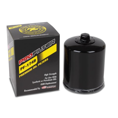 ProFilter Harley Spin-On Black Various Performance Oil Filter thumbnail 1
