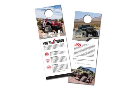 JKS Manufacturing Warranty Hangtags - 25pcs thumbnail 1