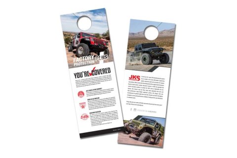 JKS Manufacturing Warranty Hangtags - 25pcs thumbnail 2