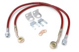 JKS Manufacturing Jeep Wrangler TJ/LJ HD Extended Brake Line Kit - Front thumbnail 2