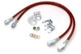 JKS Manufacturing Jeep Wrangler YJ HD Extended Brake Line - Front thumbnail 1