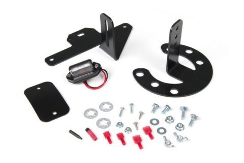 JKS Manufacturing Jeep JK/TJ/YJ Spare Tire License Plate Mount thumbnail 1