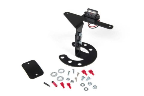 JKS Manufacturing Jeep JK/TJ/YJ Spare Tire License Plate Mount thumbnail 2