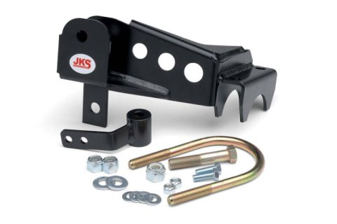 JKS Manufacturing 07-16 Jeep Wrangler JK Track Bar Relocation Bracket - Rear thumbnail 2