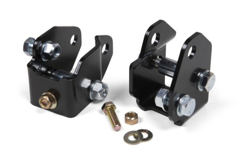 JKS Manufacturing 18-21 Jeep Wrangler JL/20-21 Gladiator JT Shock Relocation Brackets - Front thumbnail 2
