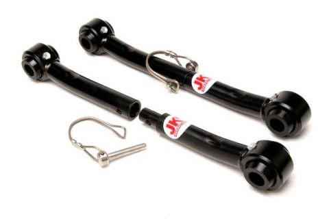 JKS Manufacturing Jeep Wrangler YJ Quick Disconnect Sway Bar Links 0-2in Lift - Front thumbnail 3