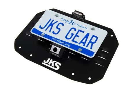 JKS Manufacturing Jeep Wrangler JL Tailgate Vent Cover w/ License Plate Relocation thumbnail 1