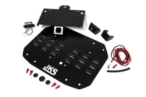 JKS Manufacturing Jeep Wrangler JL Tailgate Vent Cover w/ License Plate Relocation thumbnail 6