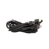 Westin 11ft Length 14 Ga Incl 15 Amp Fuse w/ Loom & Single Connector LED Wiring Harness - Black thumbnail 3