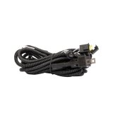 Westin 11ft Length 12 Ga Incl 30 Amp Fuse w/ Loom & Single Connector LED Wiring Harness - Black thumbnail 2