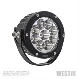 Westin Axis LED Auxiliary Light 4.75 inch Round Spot w/3W Osram (Set of 2) - Black thumbnail 1