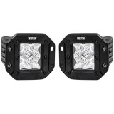 Westin FM4Q 3W Osram w/mounting hardware and pigtail connectors (set of 2) - Black thumbnail 4
