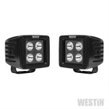 Westin LED Auxiliary Light 3.2in x 3.0in Spot w/5W Cree - Black thumbnail 4
