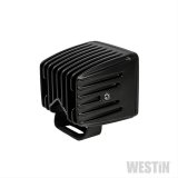 Westin LED Auxiliary Light 3.2in x 3.0in Spot w/5W Cree - Black thumbnail 5