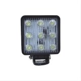Westin LED Work Utility Light Square 4.6 inch x 5.3 inch Flood w/3W Epistar - Black thumbnail 1