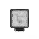 Westin LED Work Utility Light Square 4.6 inch x 5.3 inch Flood w/3W Epistar - Black thumbnail 5
