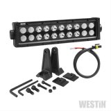 Westin B-FORCE LED Light Bar Double Row 10 inch Combo w/3W Cree - Black thumbnail 6