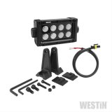 Westin B-FORCE LED Light Bar Double Row 4 inch Flood w/3W Cree - Black thumbnail 8