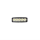 Westin Fusion5 LED Light Bar Single Row 5.5 inch Flex w/3W Epistar (Set of 2) - Black thumbnail 5
