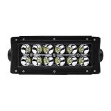 Westin EF2 LED Light Bar Double Row 6 inch Spot w/3W Epistar - Black thumbnail 5