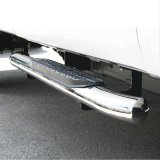 Westin 2007-2013 Chevy Silverado 1500 Reg Cab PRO TRAXX 4 Oval Nerf Step Bars - SS thumbnail 2