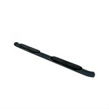 Westin 2007-2013 Chevy Silverado 1500 Reg Cab PRO TRAXX 4 Oval Nerf Step Bars - Black thumbnail 1