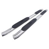 Westin 2005-2018 Toyota Tacoma Double Cab PRO TRAXX 4 Oval Nerf Step Bars - SS thumbnail 5