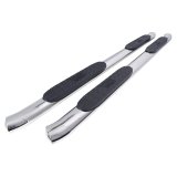 Westin 2005-2018 Toyota Tacoma Double Cab PRO TRAXX 4 Oval Nerf Step Bars - SS thumbnail 8