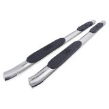 Westin 2005-2018 Toyota Tacoma Double Cab PRO TRAXX 4 Oval Nerf Step Bars - SS thumbnail 9
