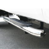 Westin 2014-2018 Chevy Silverado 1500 Reg Cab PRO TRAXX 4 Oval Nerf Step Bars - SS thumbnail 7