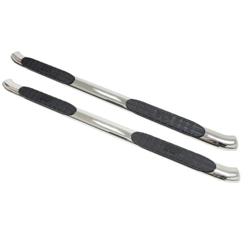 Westin 2014-2018 Chevy Silverado 1500 Crew Cab PRO TRAXX 4 Oval Nerf Step Bars - SS thumbnail 2